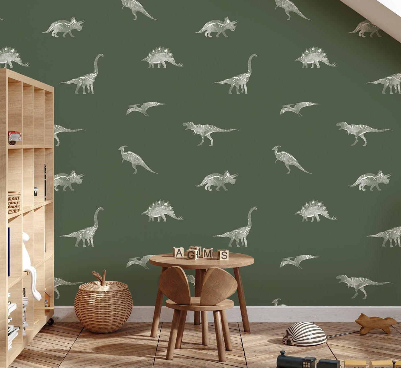Behang - Dino