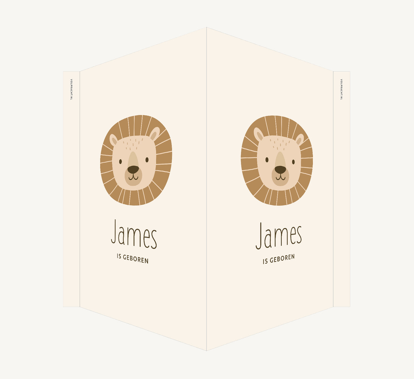 Geboortebord - Leeuw