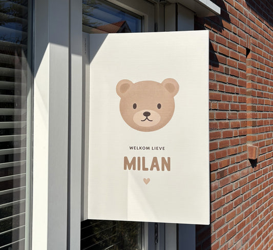 Geboortebord - Teddybeer