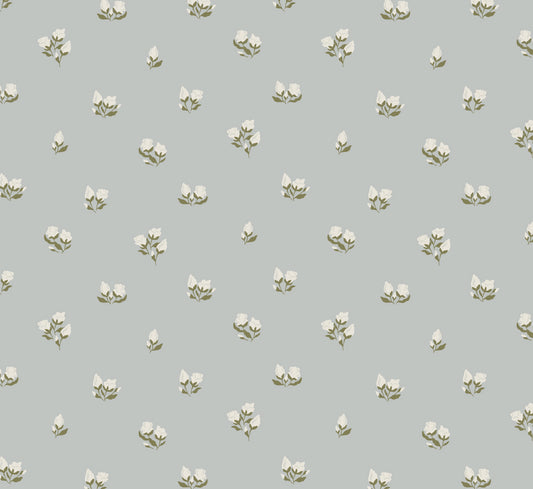 Behang - Vintage bloemen
