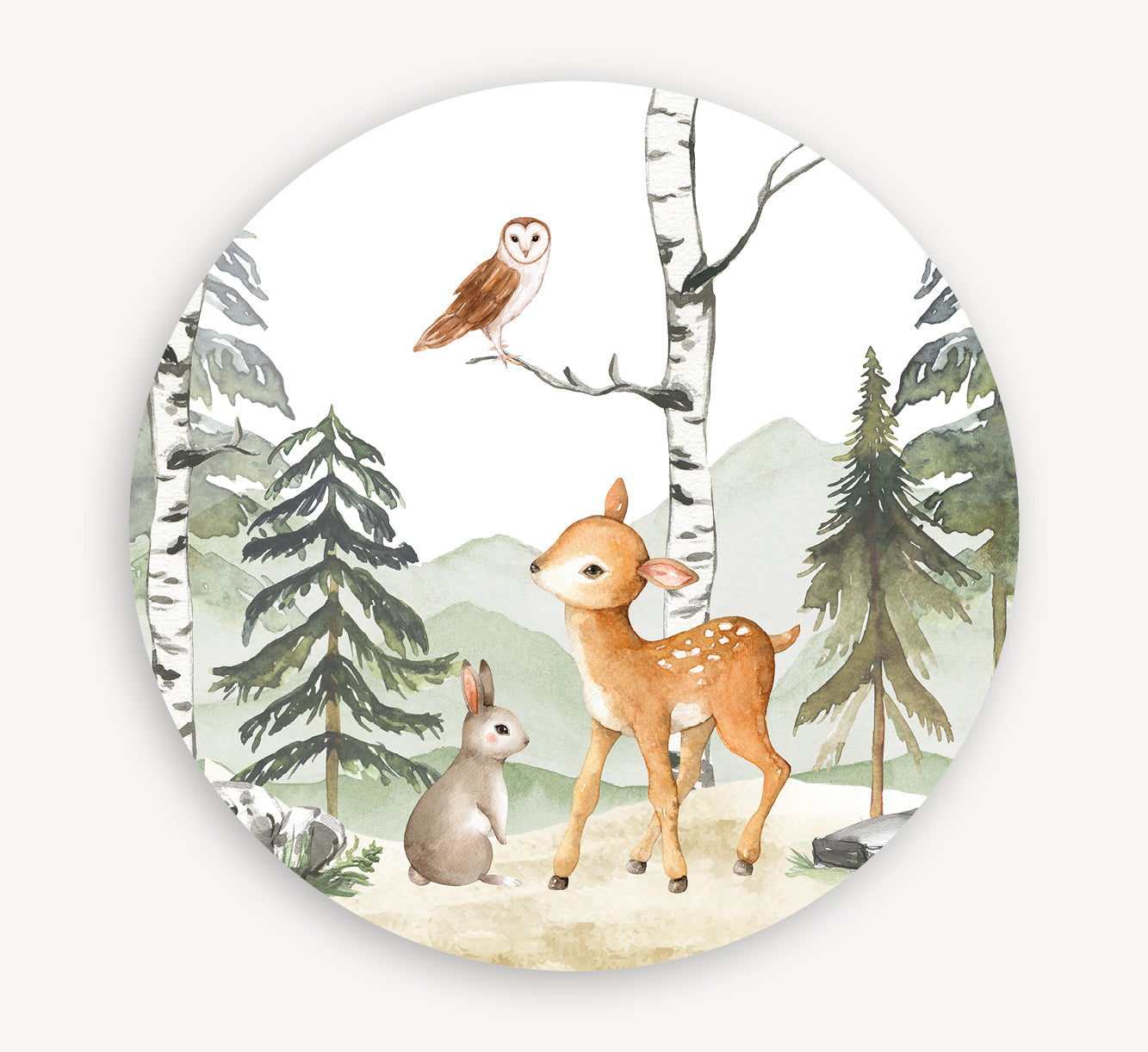 Muurcirkel - Bosdieren