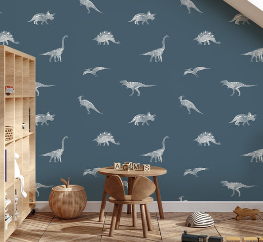 Behang - Dino