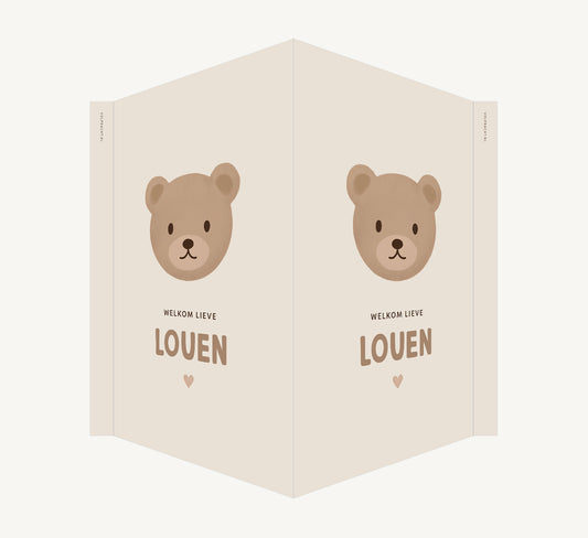 Geboortebord - Teddybeer