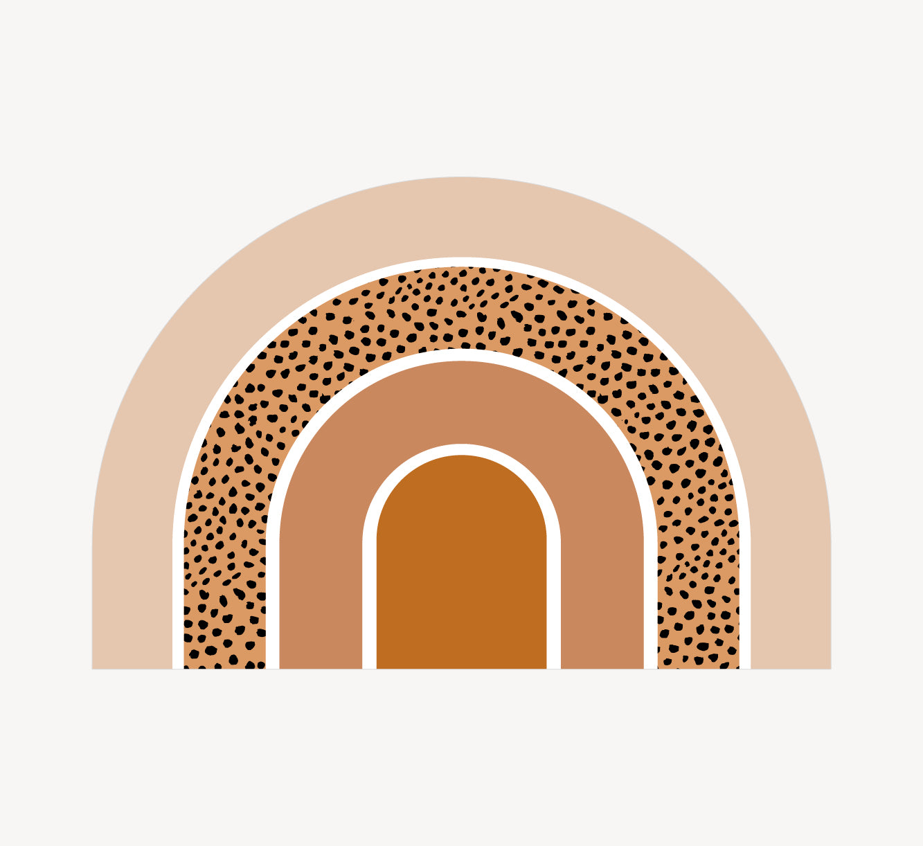 Knutselmat - Regenboog Koraal