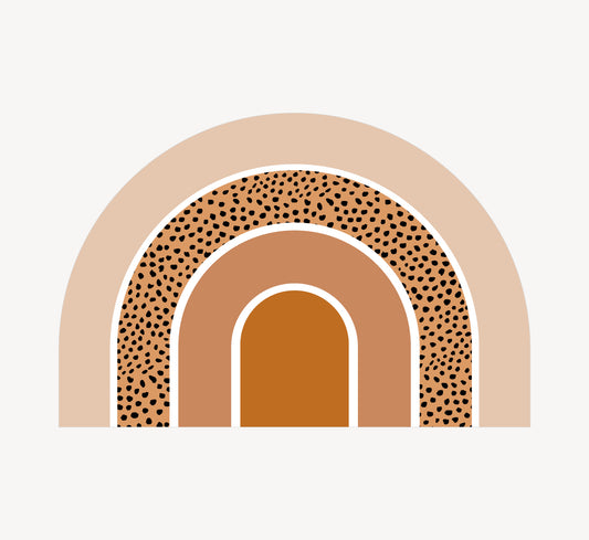 Knutselmat - Regenboog Koraal