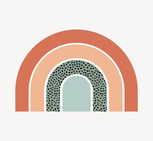 Knutselmat - Regenboog Kleurrijk