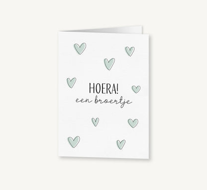 6 Wenskaarten naar keuze met envelop