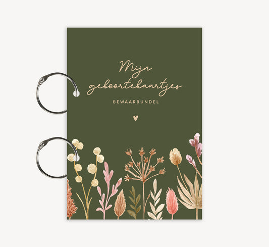 Bewaarbundel - Droogbloemen Groen