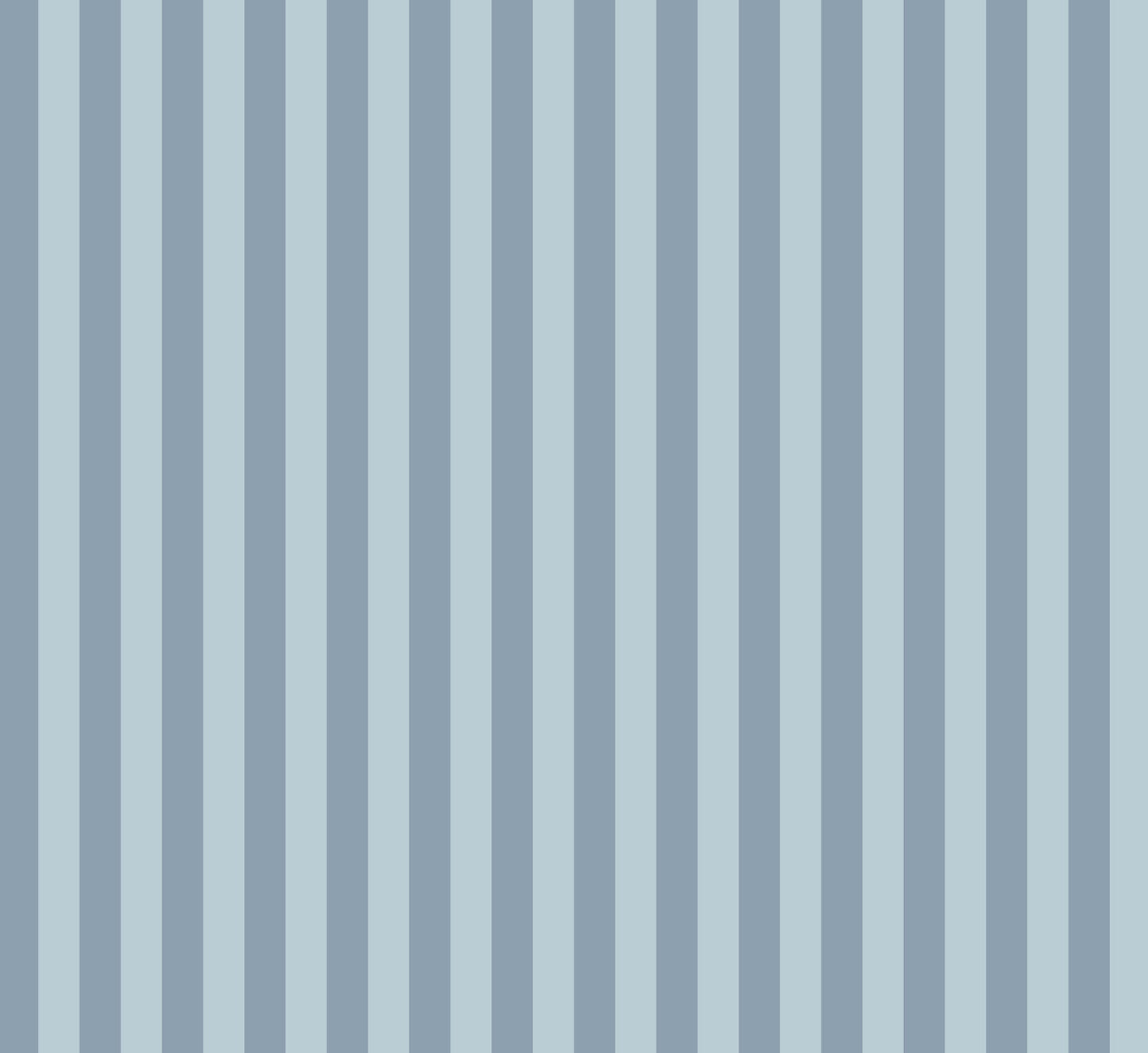 Behang - Smalle Strepen Blauw